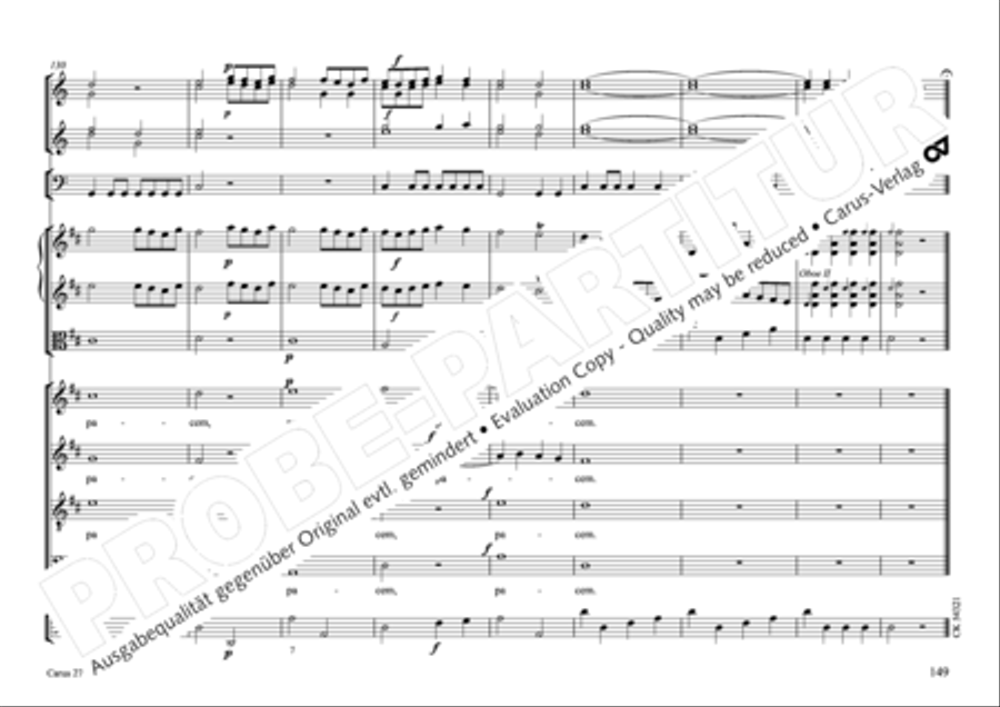Messa per il Santissimo Natale 4-Part scores gallery preview page 140