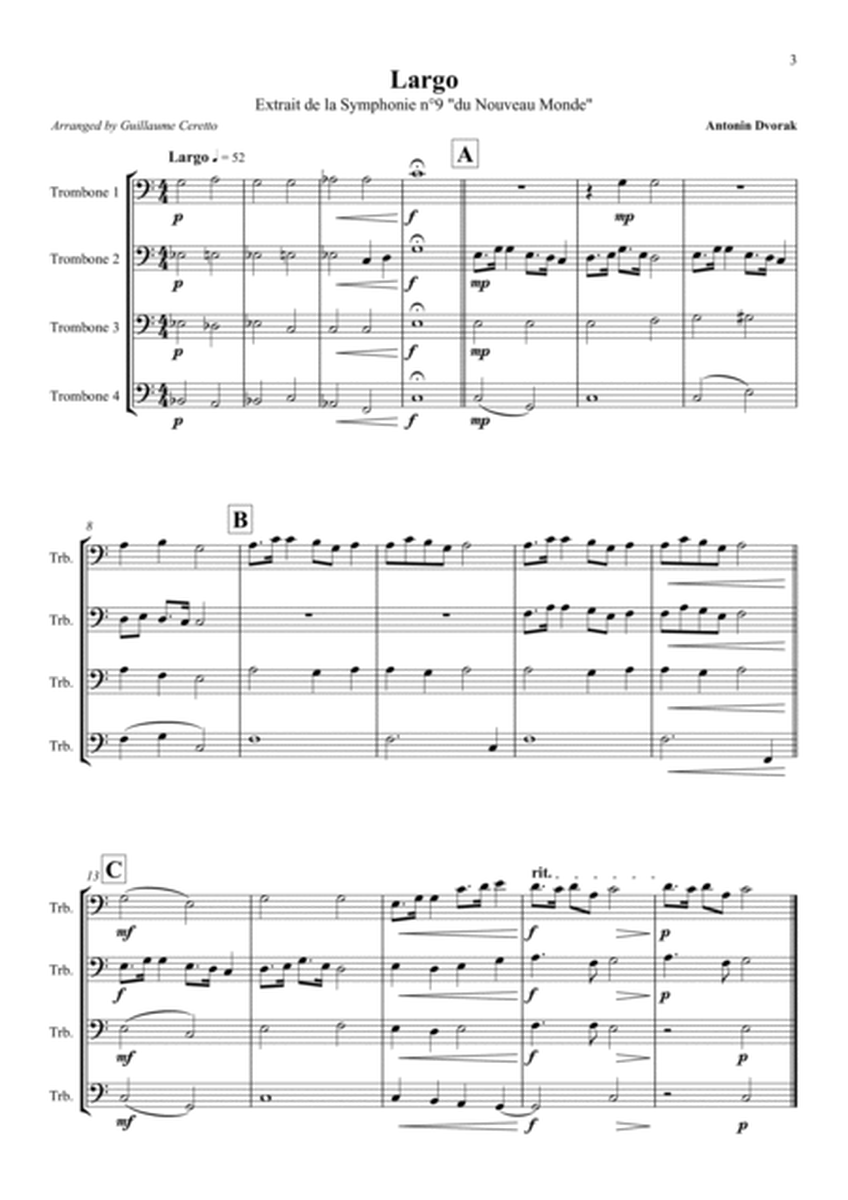"Largo" for Trombone Quartet image number null