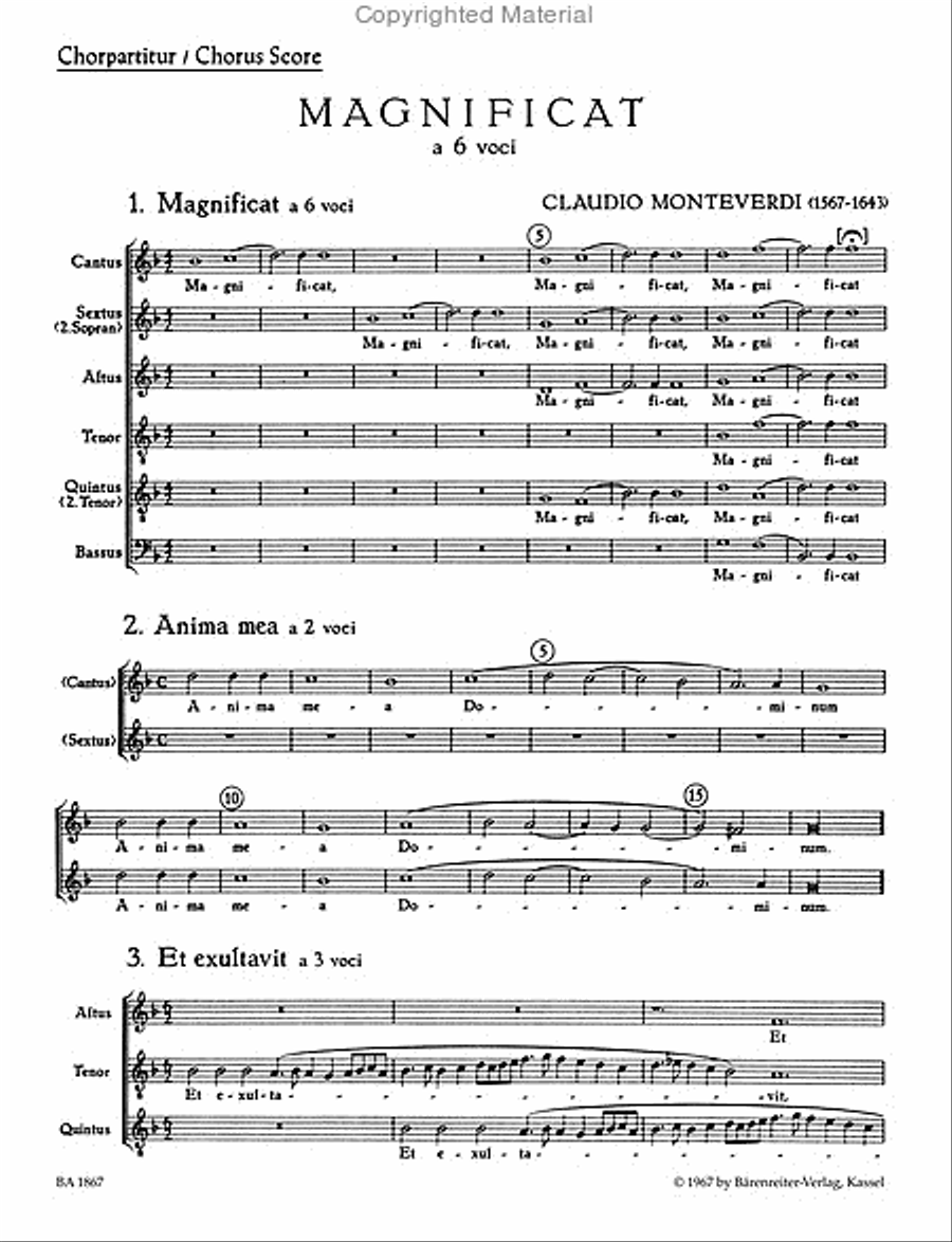 Magnificat Magnificat Mixed Choir scores gallery preview page 2