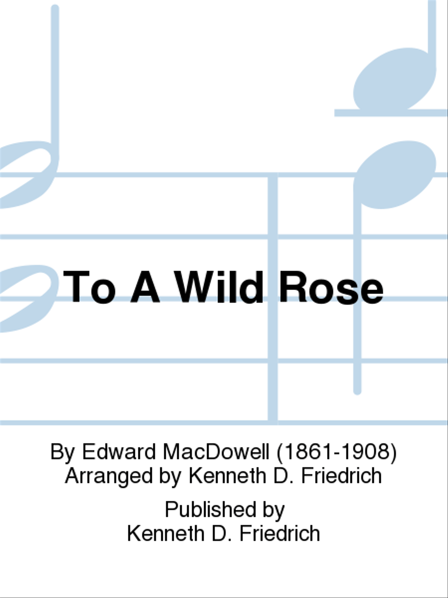 To A Wild Rose Euphonium scores gallery preview page 1
