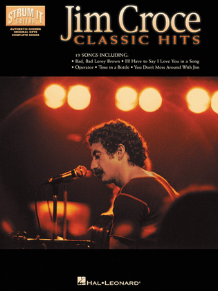 Book cover for Jim Croce - Classic Hits