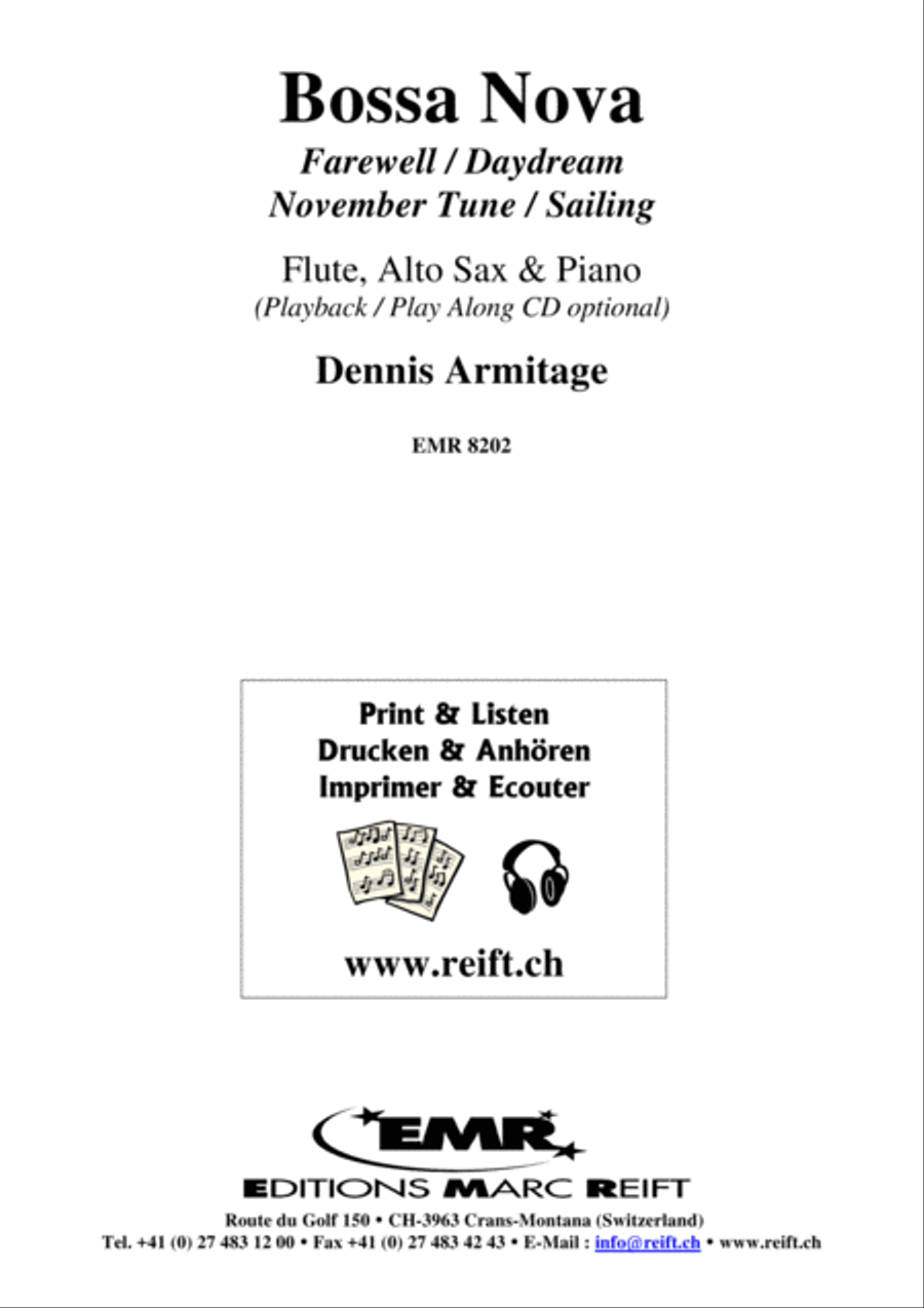 Bossa Nova Bossa Nova Woodwind Ensemble scores gallery preview page 2