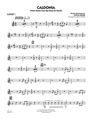 Caldonia (What Makes Your Big Head So Hard?) - Bb Clarinet 1