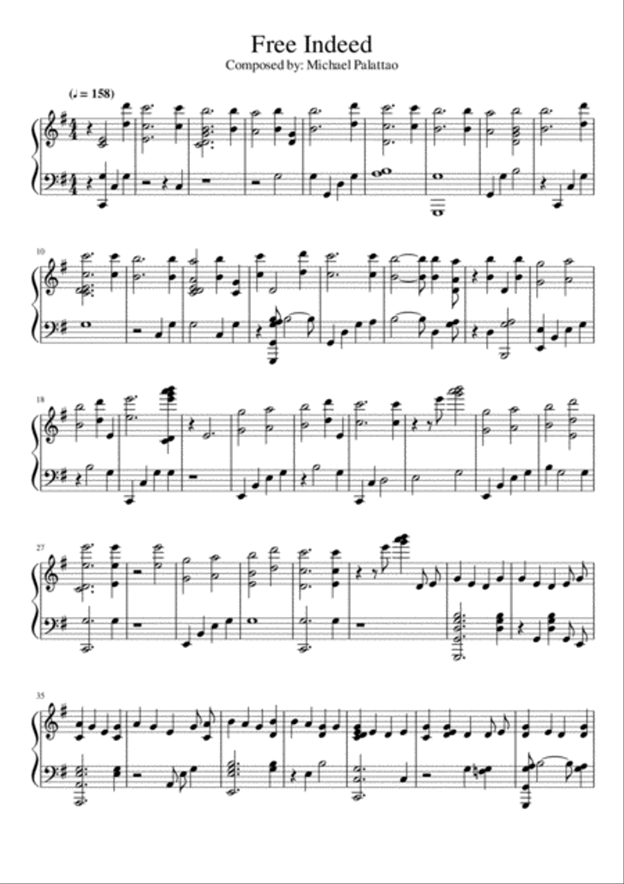 Free Indeed Small Ensemble scores gallery preview page 1