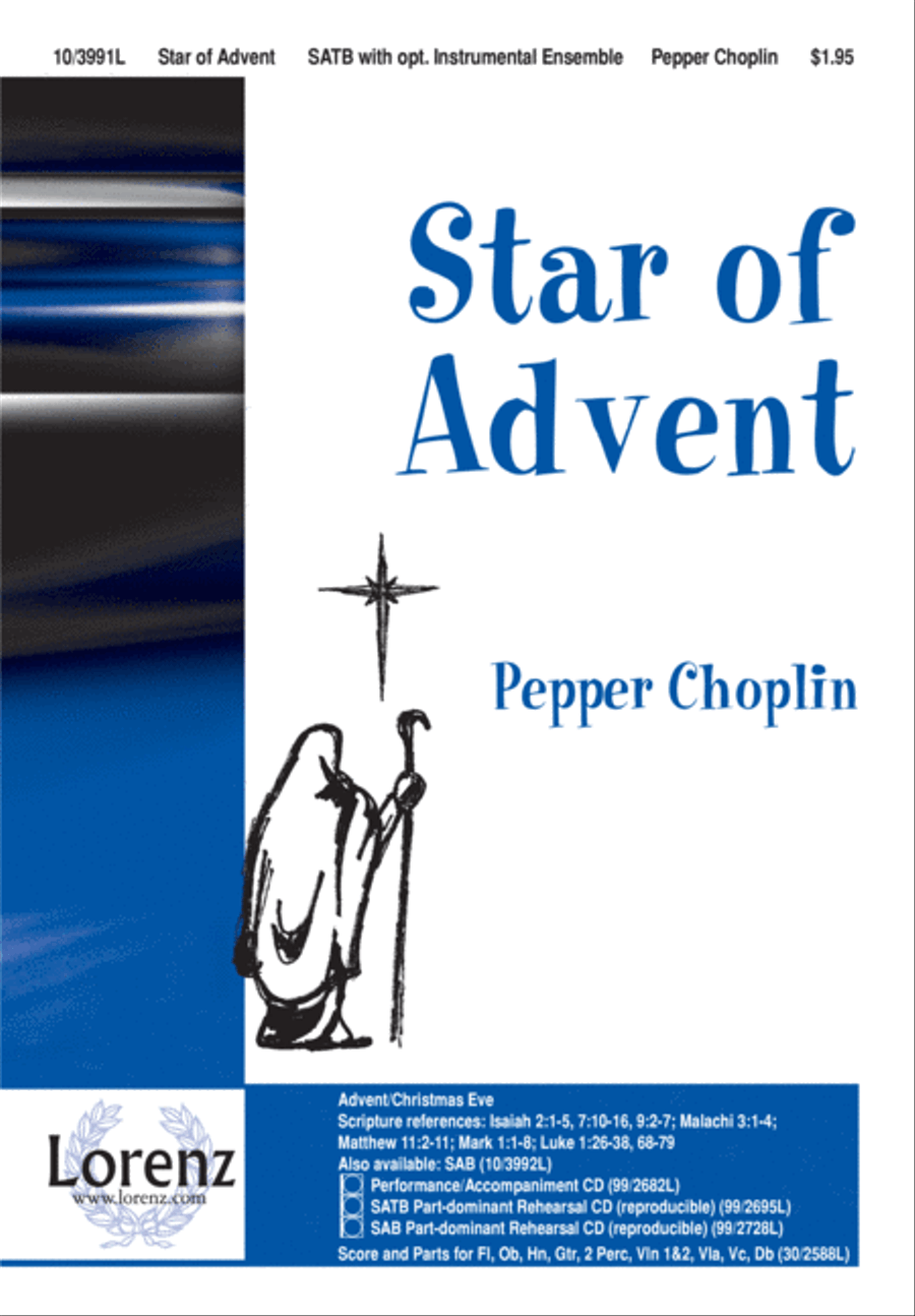 Star of Advent 4-Part scores gallery preview page 2