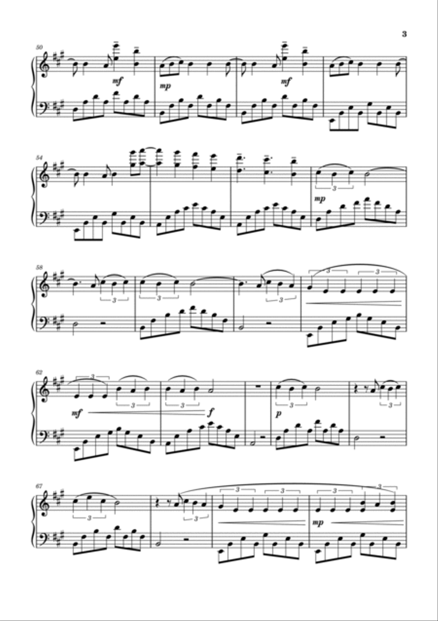 As It Was As It Was Part scores gallery preview page 3