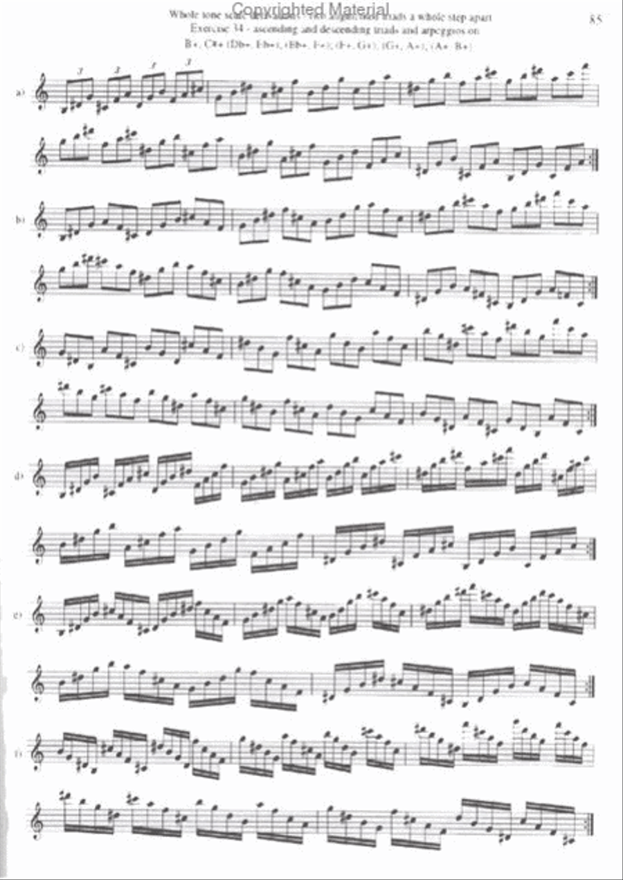 Intervallic Improvisation: The Modern Sound Voice scores gallery preview page 4