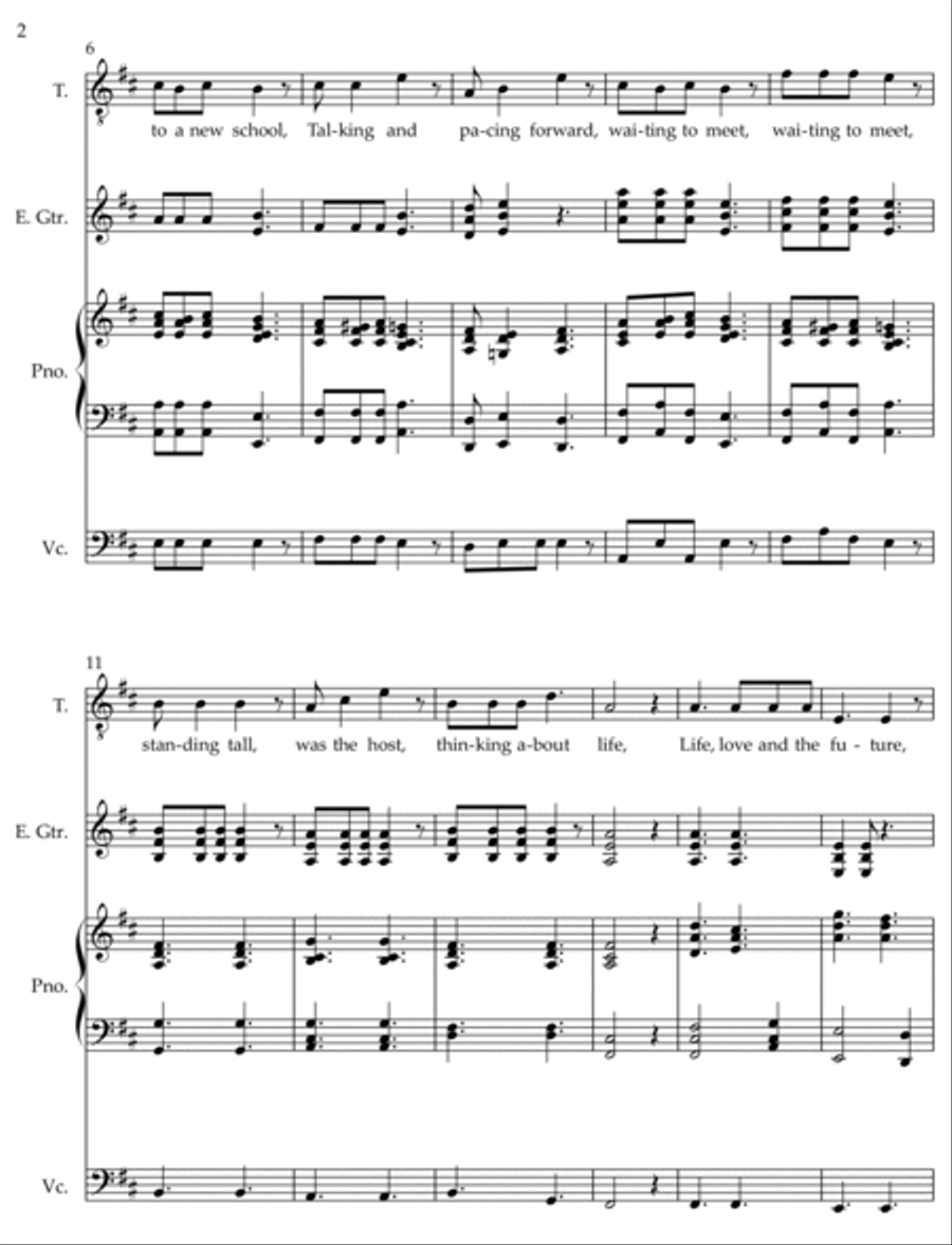 Strangers from the East (2016/2024- revised) Score and Parts scores gallery preview page 2