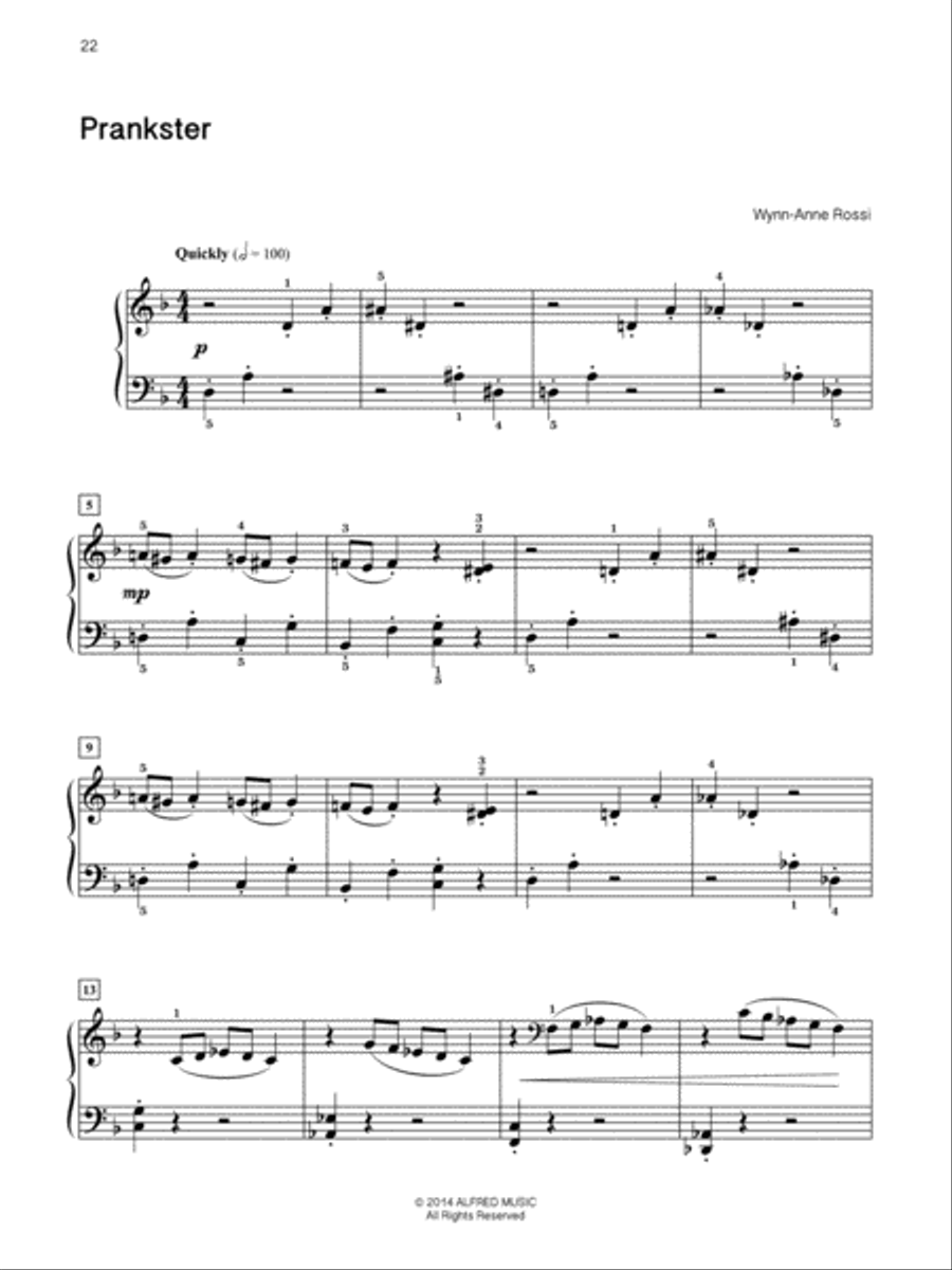 One of a Kind Solos, Book 3 Piano Solo scores gallery preview page 6
