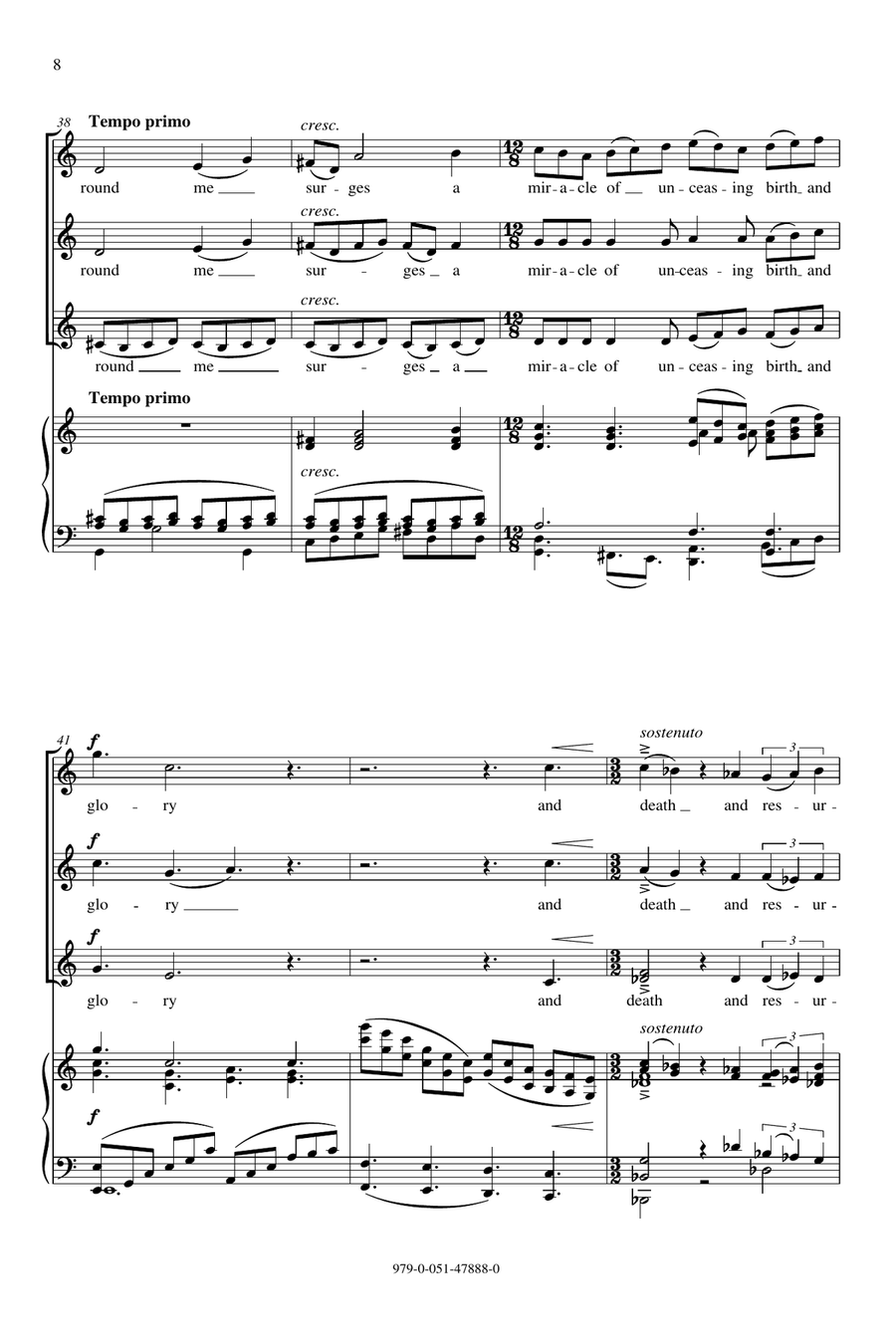 I Am A Little Church SSA scores gallery preview page 6