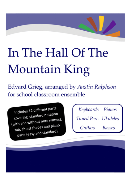 HALLOWEEN: In The Hall Of The Mountain King with backing track - Western Classical Music Classroom E image number null