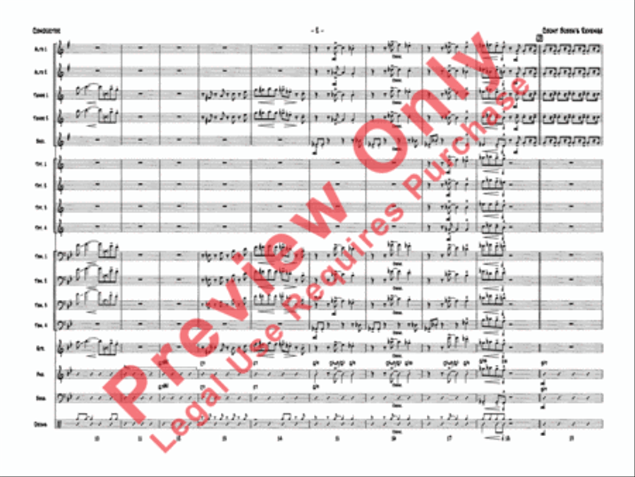 Count Bubba's Revenge Jazz Ensemble scores gallery preview page 4