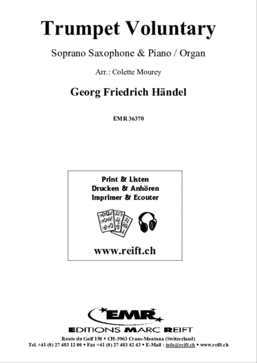 Trumpet Voluntary Trumpet Voluntary Soprano Saxophone scores gallery preview page 2