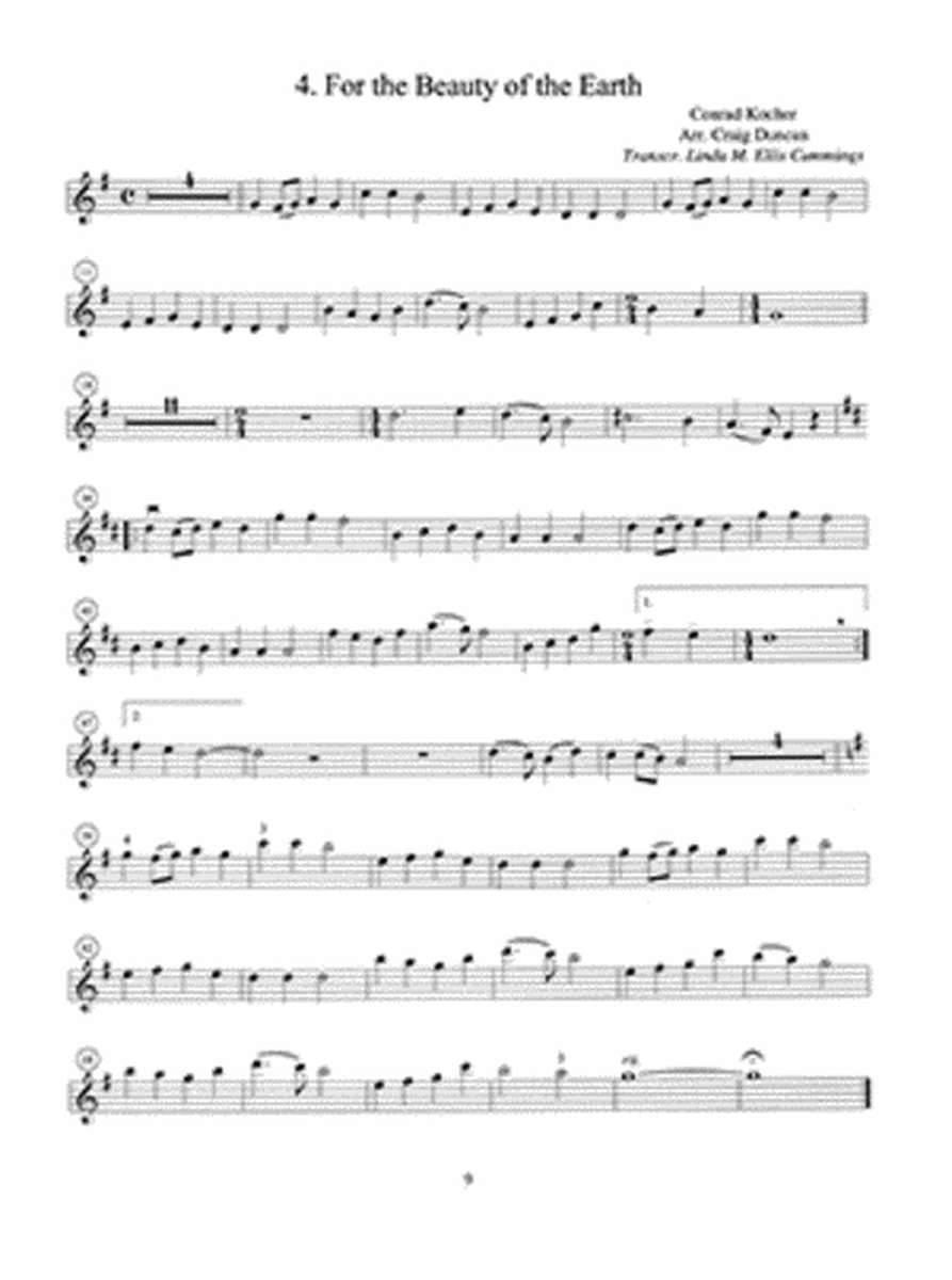 Old English Hymns for Violin Solo