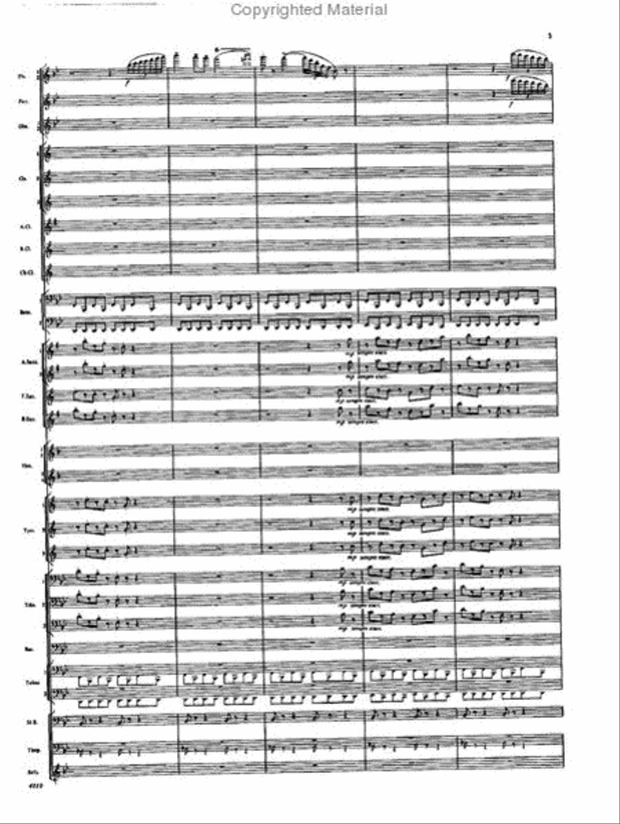 Selections from the Nutcracker Suite Concert Band scores gallery preview page 3