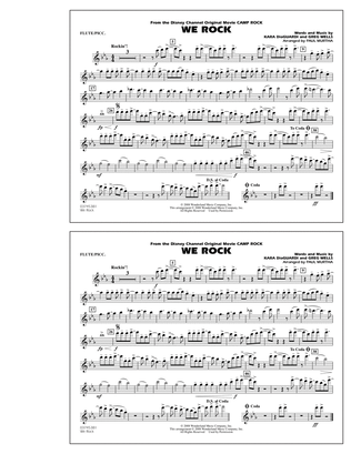 We Rock (from Disney's "Camp Rock") - Flute/Piccolo