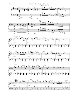 Sonata in C Minor - III. Presto