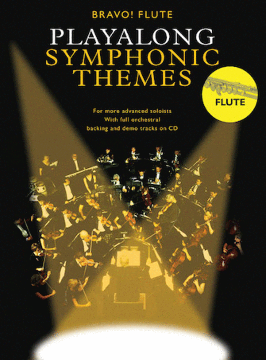 Play-Along Symphonic Themes Flute Solo scores gallery preview page 1