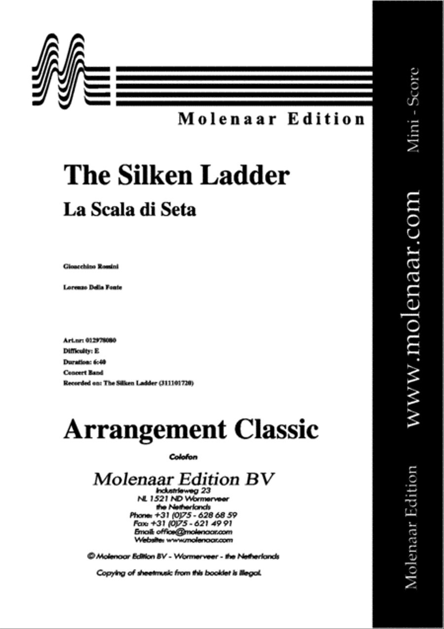 The Silken Ladder Concert Band scores gallery preview page 2