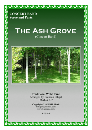 Book cover for The Ash Grove - Concert Band Score and Parts PDF