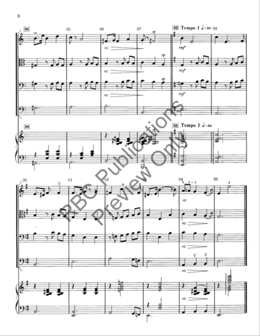 Two Polish Dances (Score) String Orchestra scores gallery preview page 9
