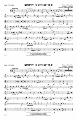 Simply Irresistible: 1st B-flat Trumpet