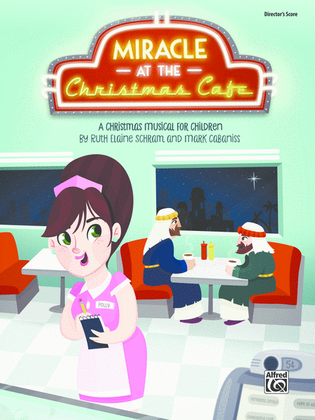 Book cover for Miracle at the Christmas Cafe