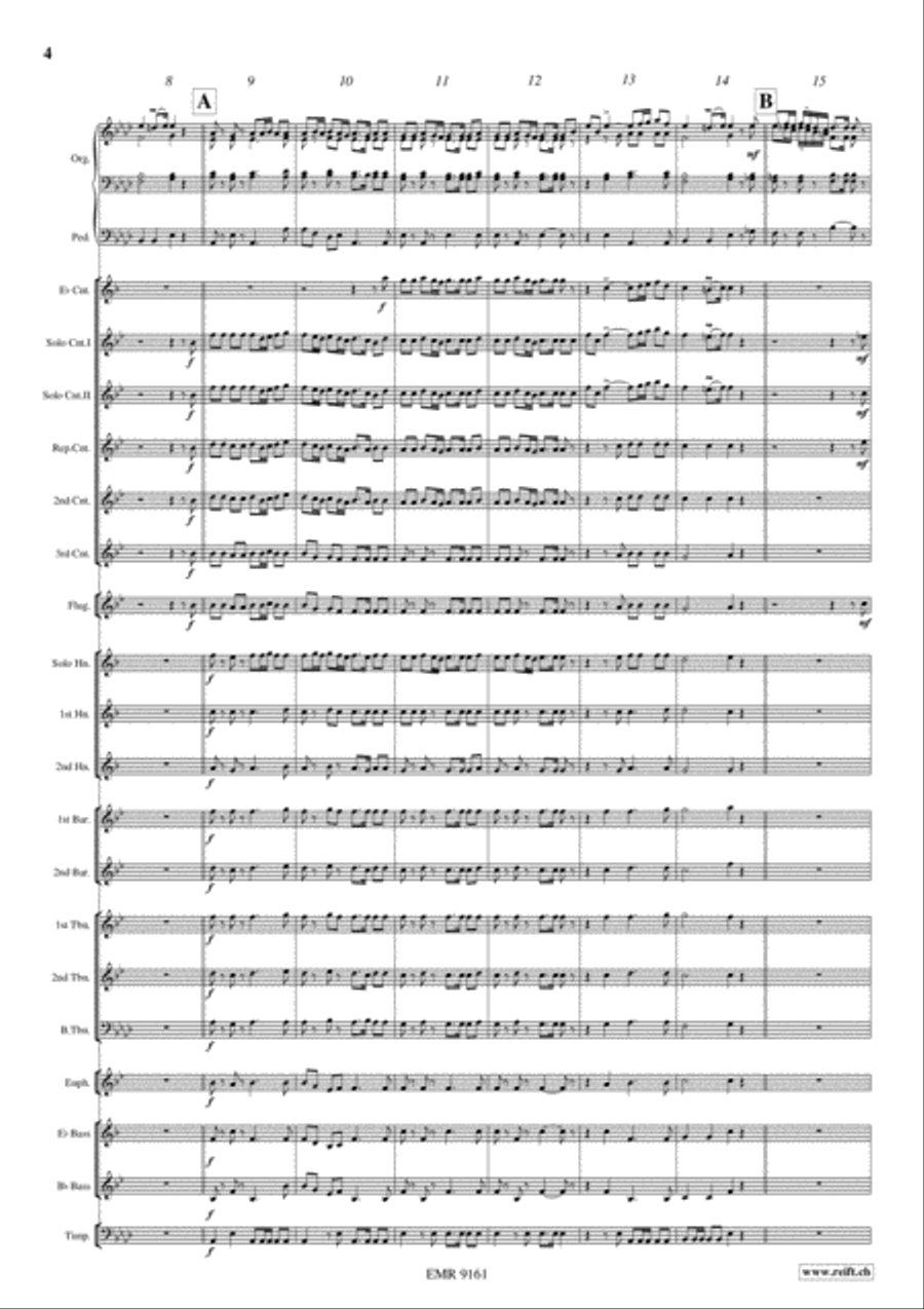 Psalm XIX Psalm XIX Brass Band scores gallery preview page 5