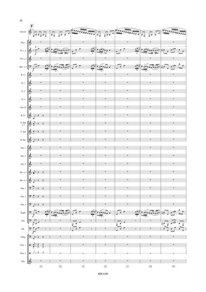 Sonatina op. 29 for Solo Clarinet and Wind Band image number null
