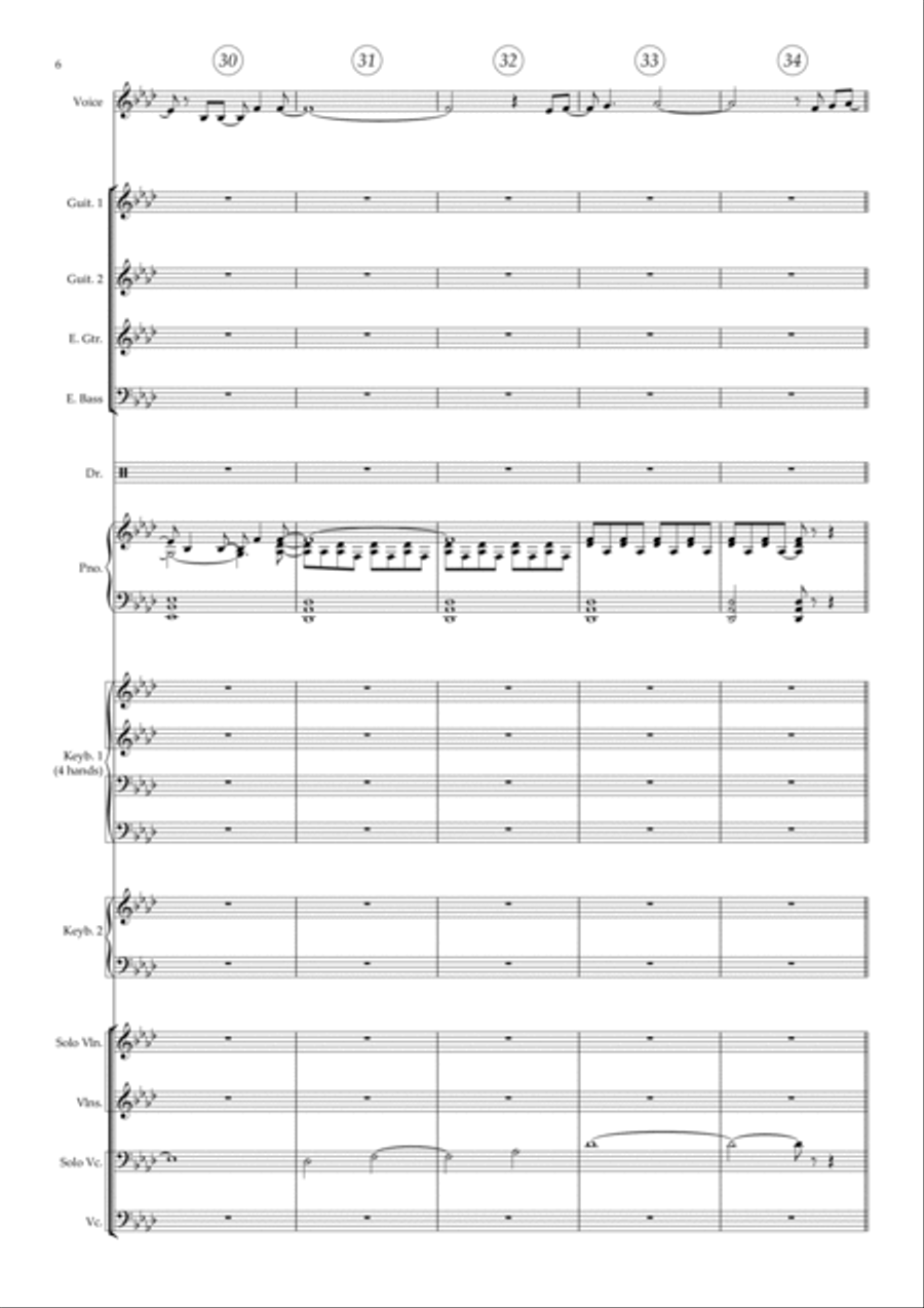 Let It Go Full Orchestra scores gallery preview page 6