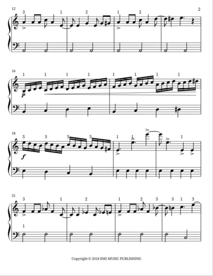 Octonauts Easy Piano scores gallery preview page 2