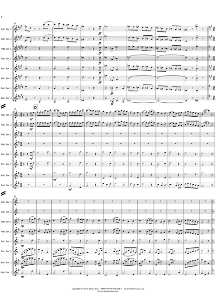 The Mexican Hat Dance Set of Parts scores gallery preview page 4