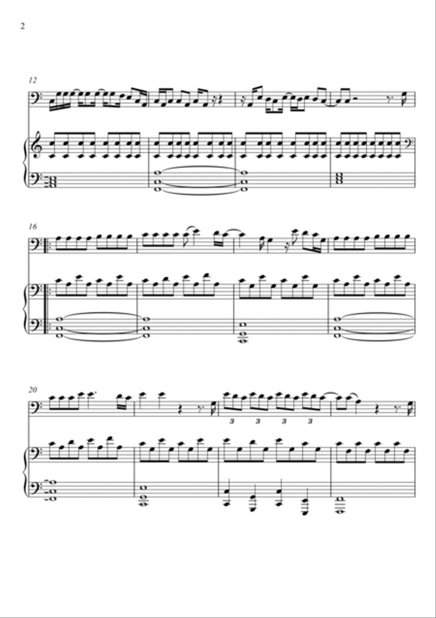 Drivers License String Duet scores gallery preview page 2