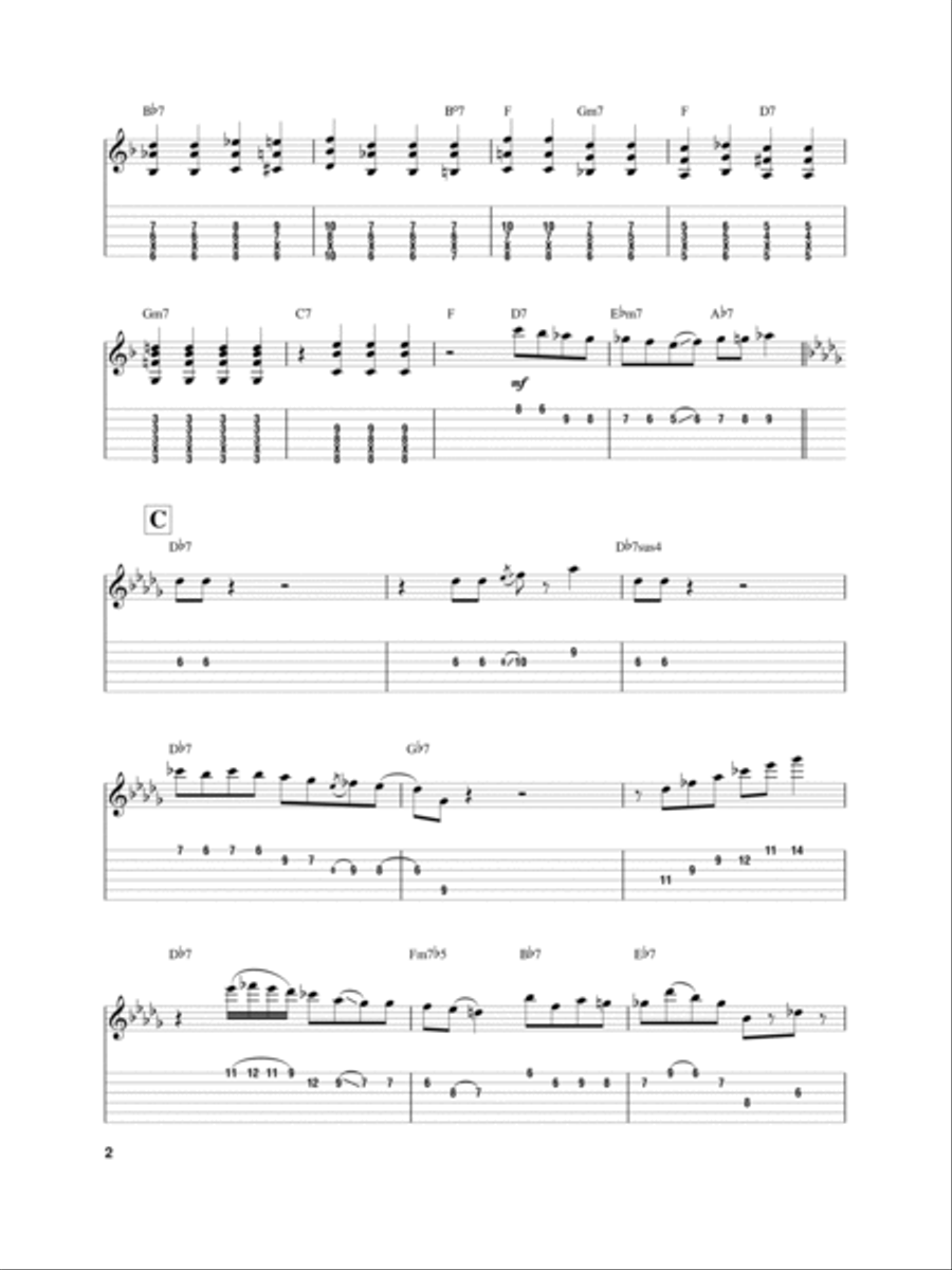 Captain Bill Electric Guitar scores gallery preview page 2