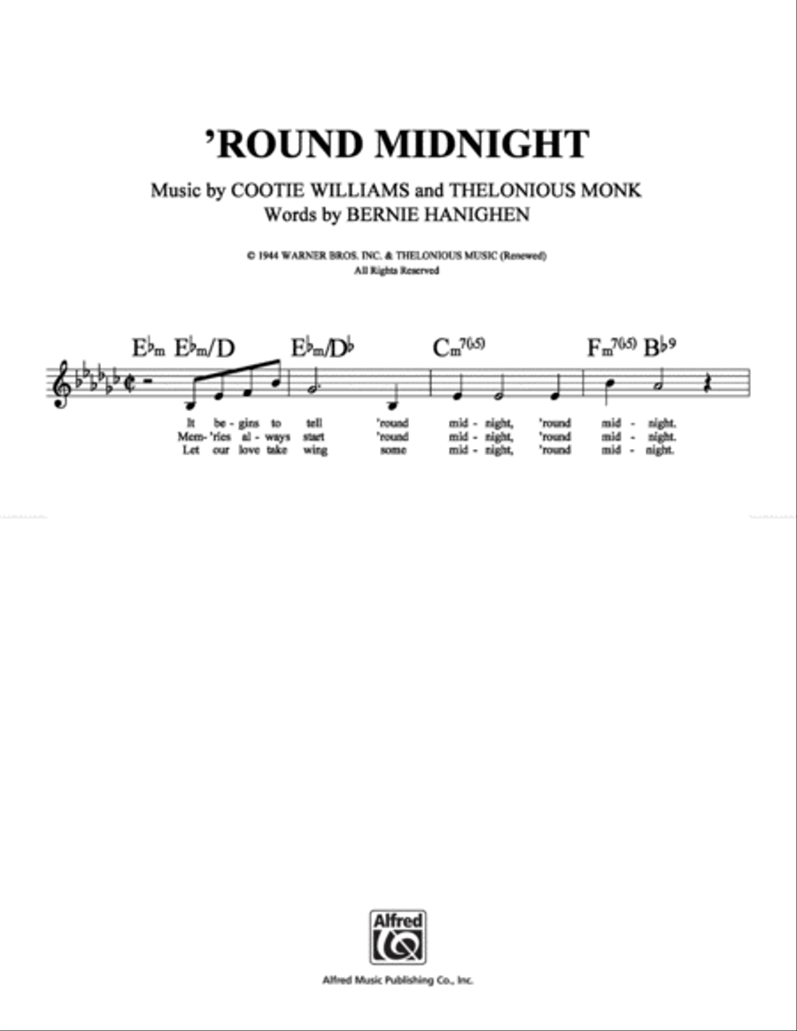 'Round Midnight 'Round Midnight School and Community scores gallery preview page 1