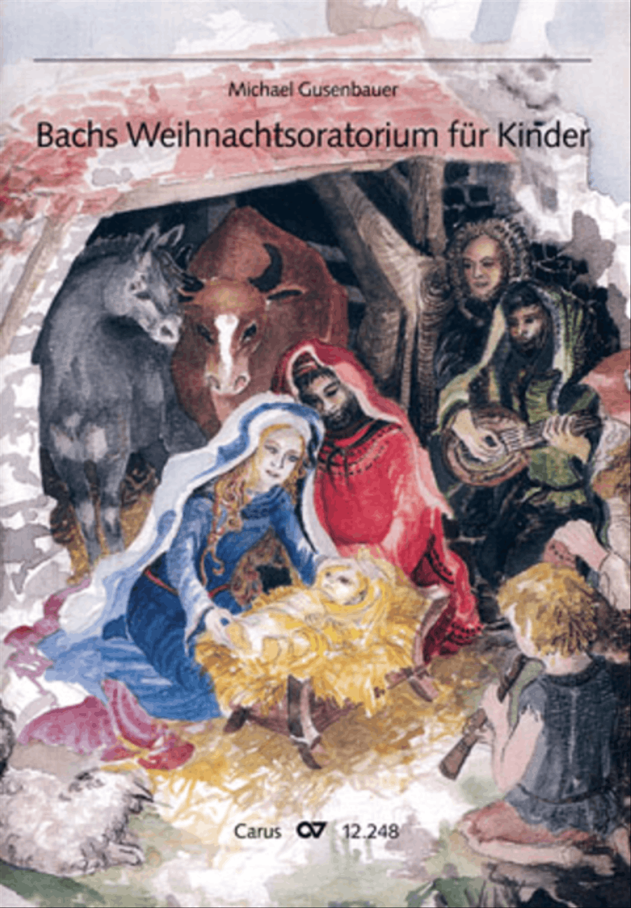 Book cover for Bachs Weihnachtsoratorium fur Kinder