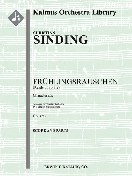 Fruehlingsrauschen, Op. 32/3 (Rustle of Spring)
