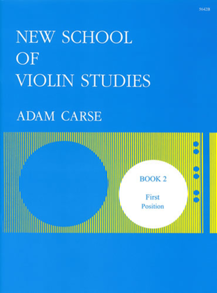 Book cover for New School of Violin Studies. Book 2