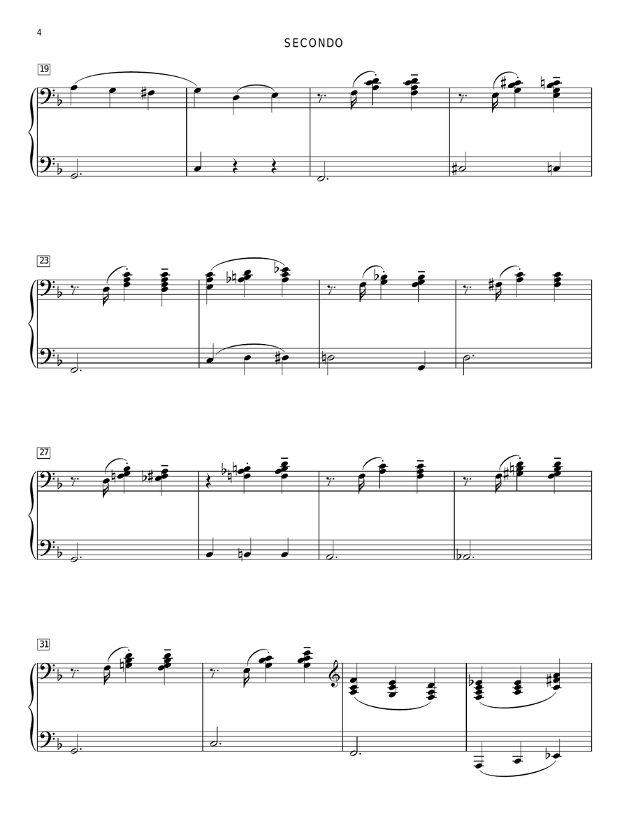 Once Upon A Dream Once Upon A Dream Piano Duet scores gallery preview page 3