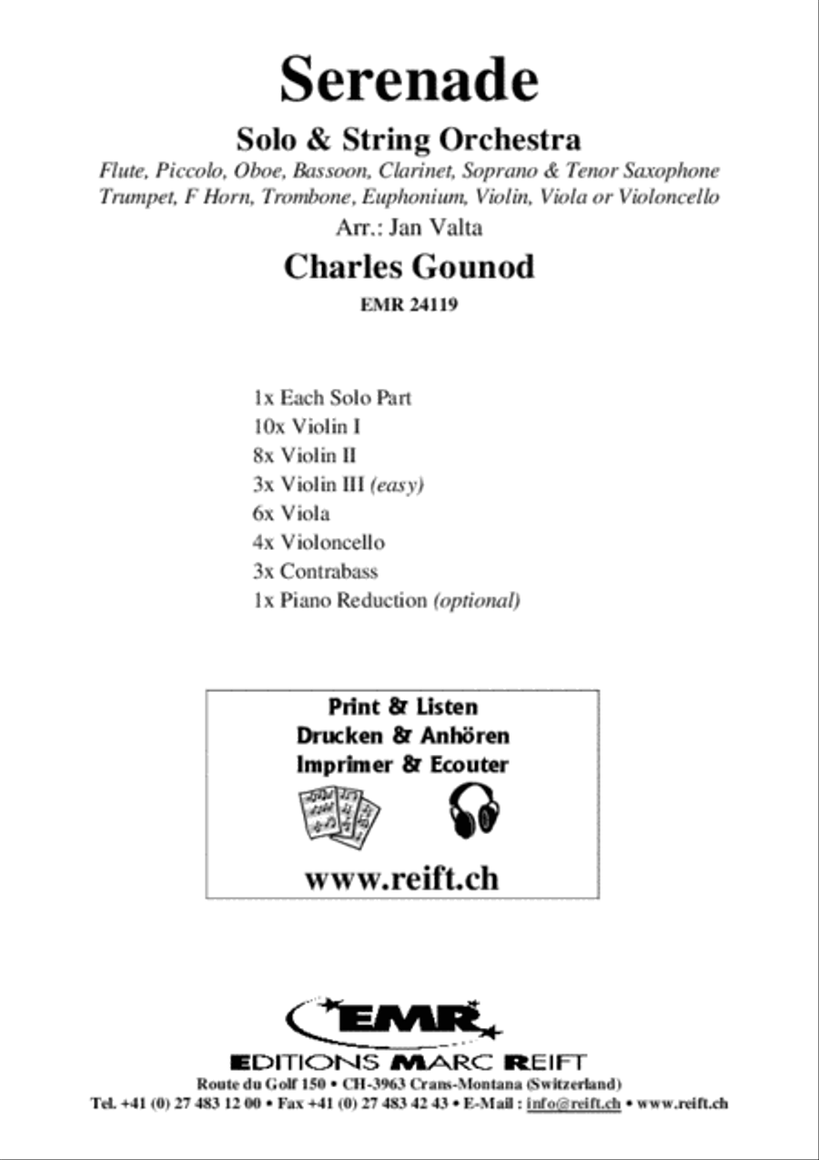 Serenade Serenade String Orchestra scores gallery preview page 2