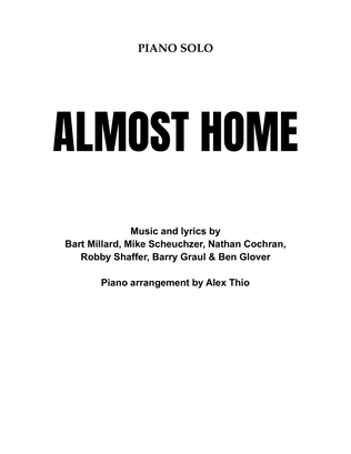 Book cover for Almost Home