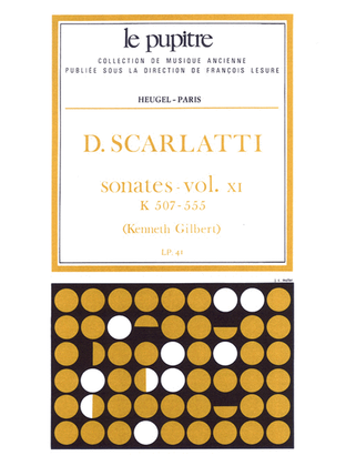 Book cover for Sonates Volume 11, K507-555