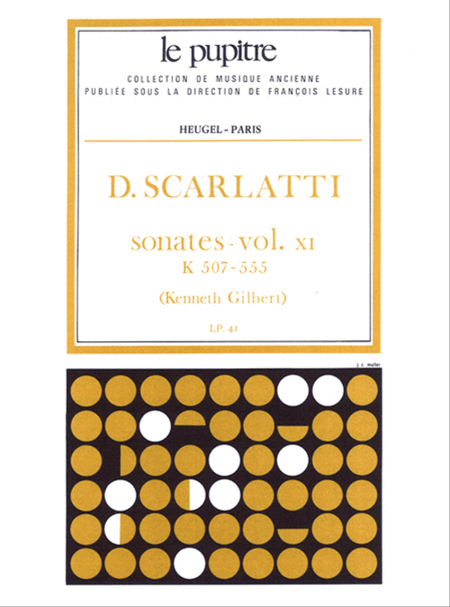 Sonates Volume 11, K507-555