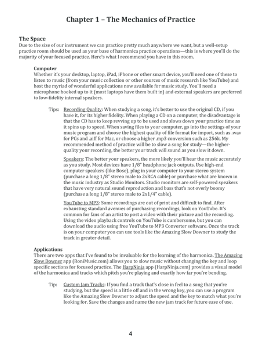 Daily Studies for Diatonic Harmonica Harmonica scores gallery preview page 5