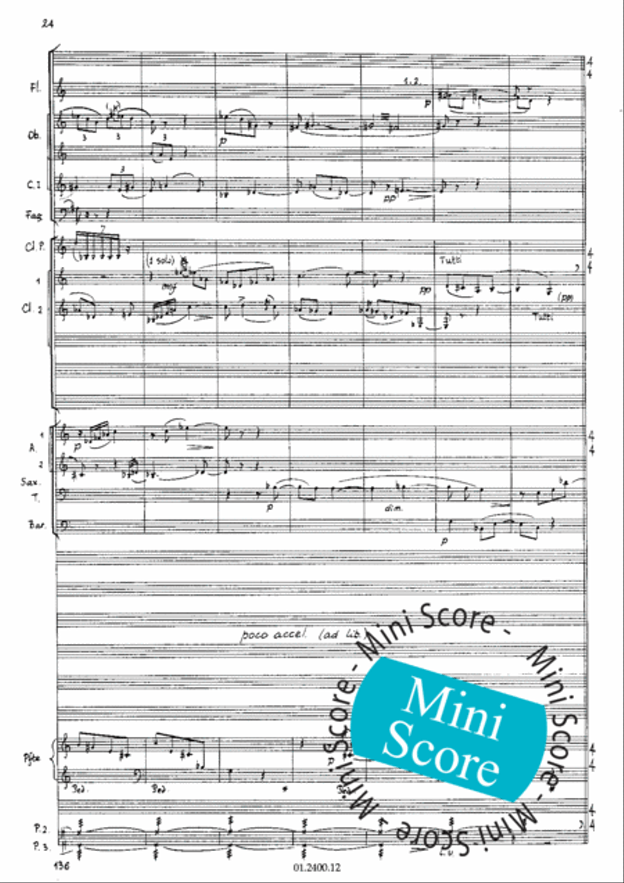 Aratoro I Aratoro I Concert Band scores gallery preview page 28