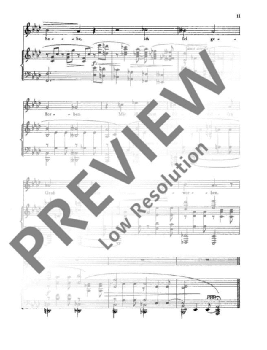 Lieder Medium Voice scores gallery preview page 12