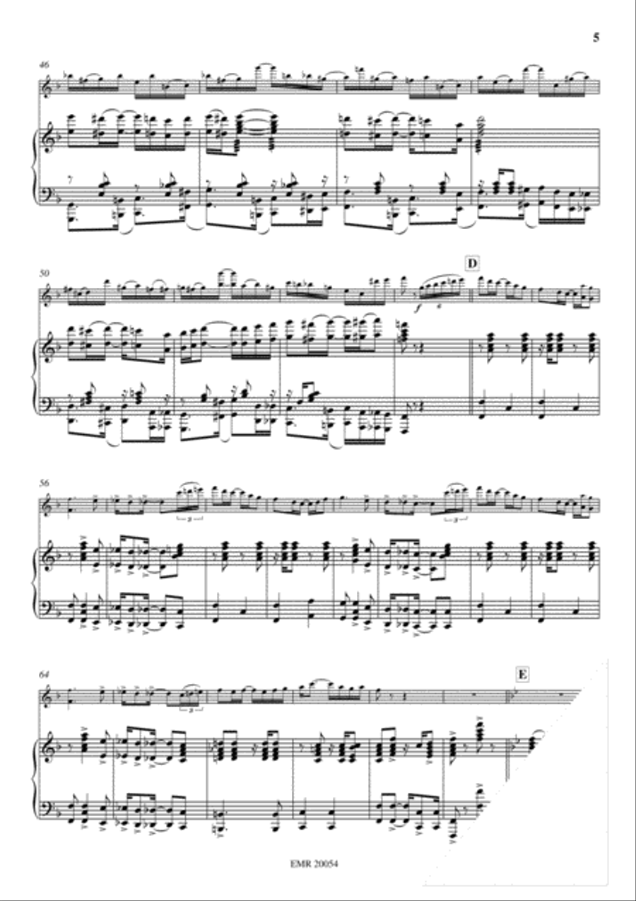 Razzazza Mazzazza Razzazza Mazzazza Flute Solo scores gallery preview page 5
