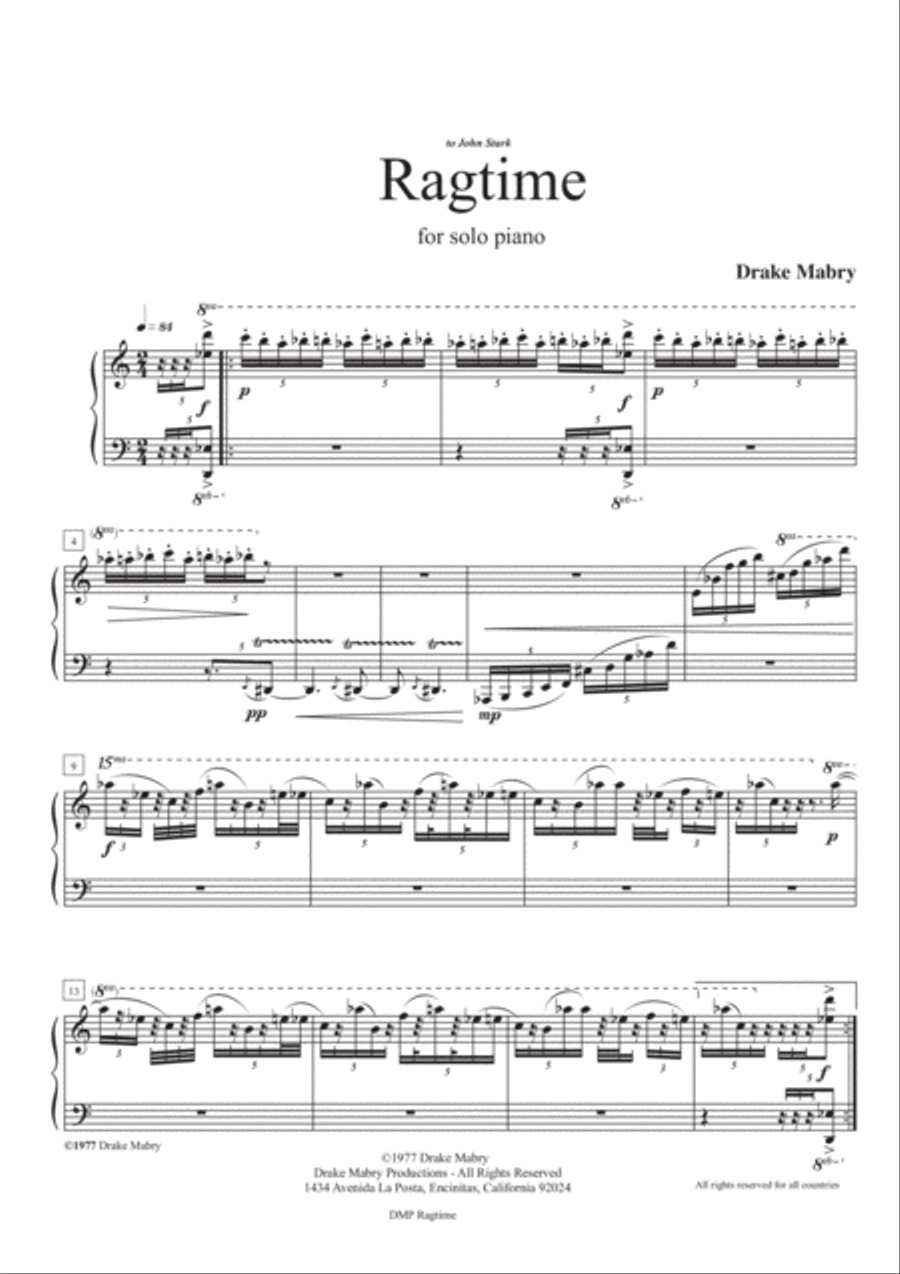 Ragtime Small Ensemble scores gallery preview page 2