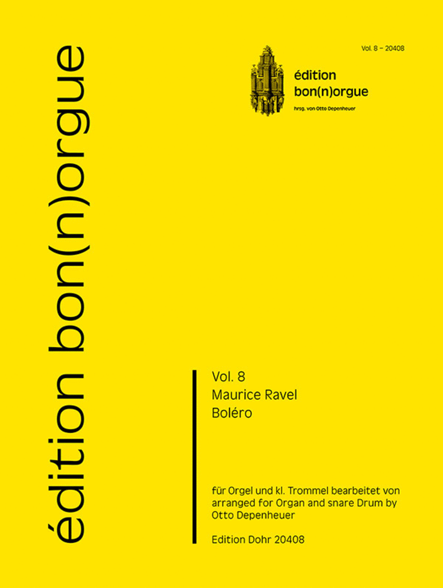 Boléro (für Orgel und kleine Trommel) Percussion scores gallery preview page 1
