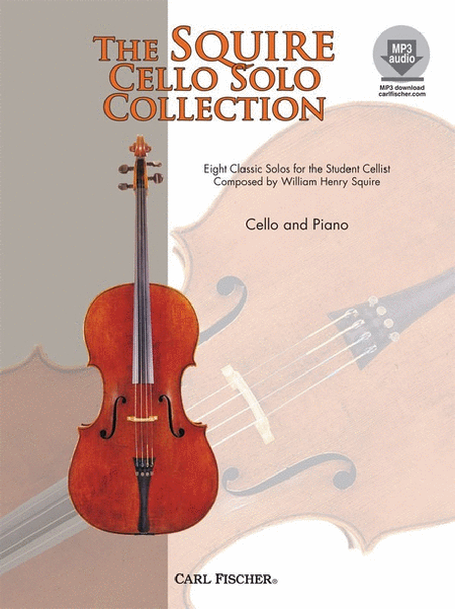 Squire Solo Cello Collection Cello/Pno Book/Online Audio